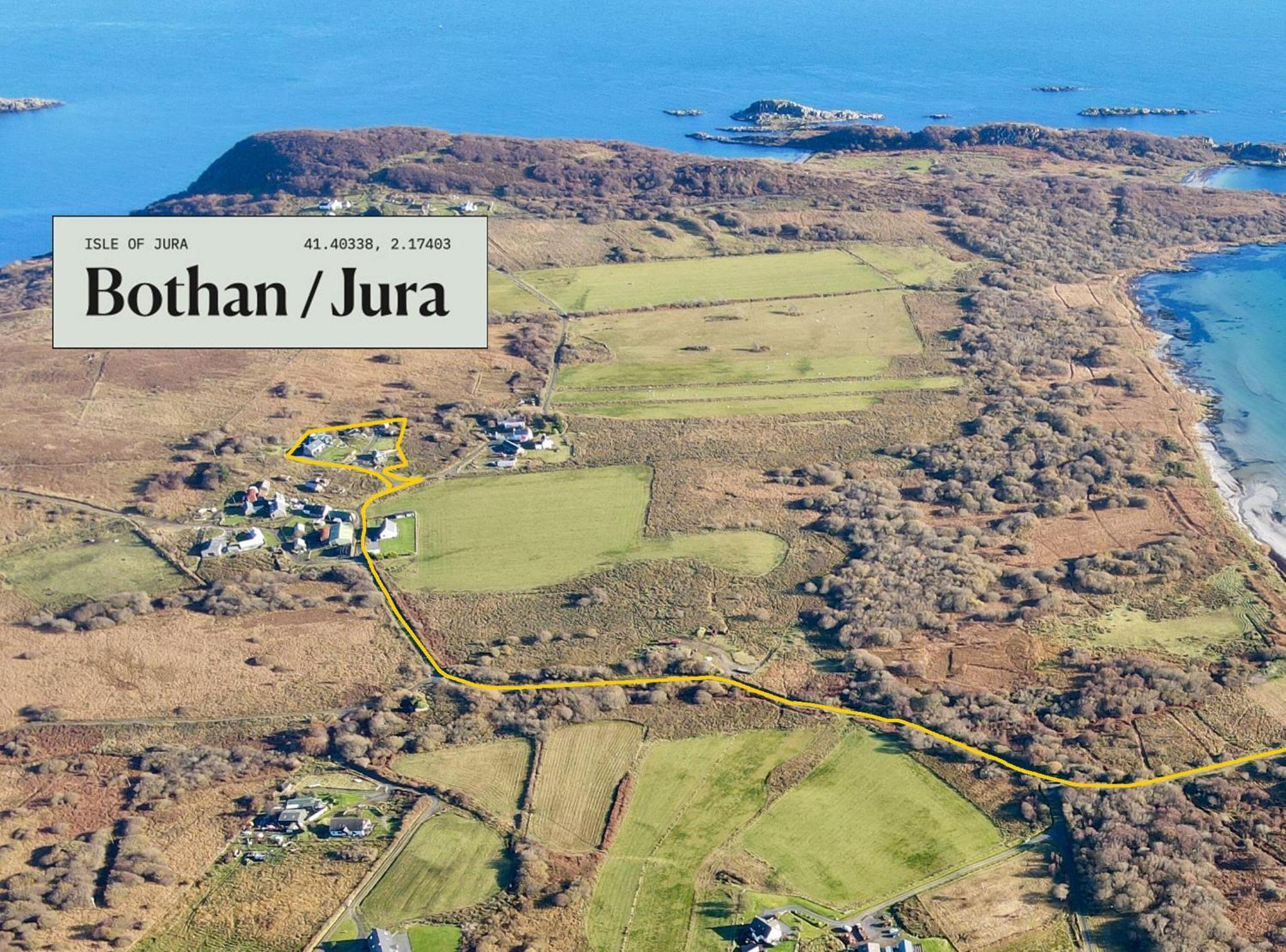 Jura, Mrs Leonard'S Cottage Craighouse Eksteriør billede